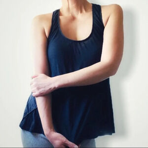 Thakoon Asymmetrical Tank Top with Racerback Tank